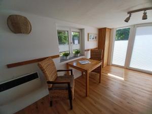 Posezení v ubytování Ferienhaus Ankerplatz 1