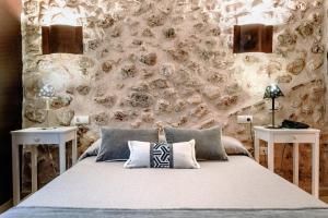 Posteľ alebo postele v izbe v ubytovaní Hotel Casa Babel