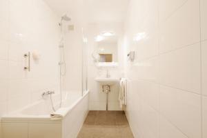 
Een badkamer bij Hotel Dordrecht
