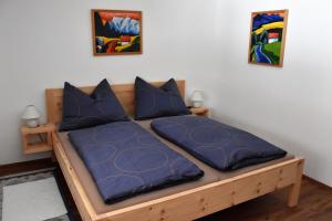 Postel nebo postele na pokoji v ubytování Ferienhaus Durstberger