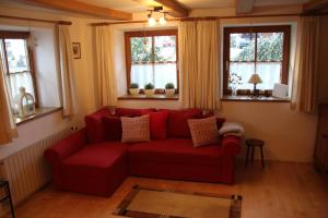 Posezení v ubytování Ferienhaus Durstberger