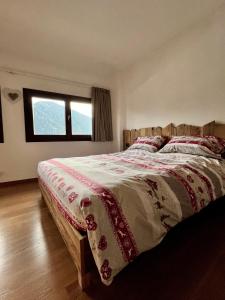 Кровать или кровати в номере Albergo Ristorante Al Fratè da Streza