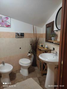 Koupelna v ubytování Room & Relax EleinaD