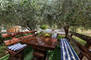 Zahrada ubytování Villa Natura Makarska