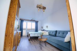 Posedenie v ubytovaní Apartament Zielony Ruczaj w Cisnej + 37 fotografií
