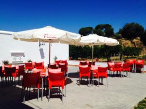 Restauracja lub miejsce do jedzenia w obiekcie Hostal San Luis