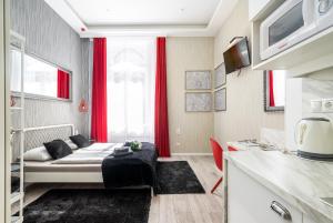 Kuchyňa alebo kuchynka v ubytovaní Delta Apartments Budapest