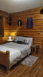 Кровать или кровати в номере WILLA WIDOKOWA Apartamenty & Pokoje z widokiem na góry