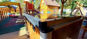 Balkon lub taras w obiekcie Ośrodek 9Amber