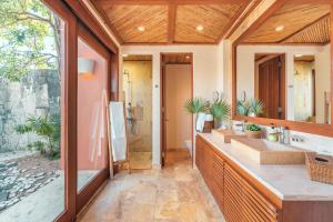 Koupelna v ubytování Charming villa At Cap Cana
