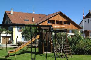 Area giochi per bambini di Logis de la Licorne
