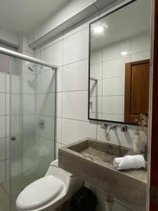 Koupelna v ubytování Casa de playa en Asia-Chocaya
