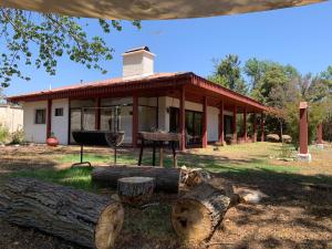 Vrt pred nastanitvijo Casa tranquila y central con piscina en Olmué