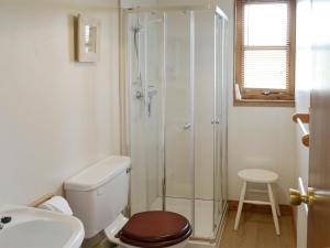 Phòng tắm tại Lochinchard Cottages