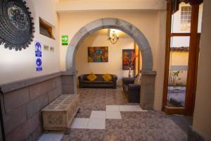 Posezení v ubytování Centenario Inn