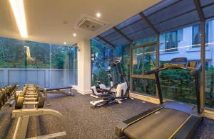 Fitnesscentret og/eller fitnessfaciliteterne på CORNER SEA VIEW KRABI Ao Nang 4 STARS HOTEL RESIDENCE