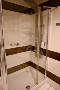 Ванная комната в Zielone Apartamenty z aneksem kuchennym