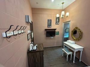 Kuchyň nebo kuchyňský kout v ubytování Shamrock Guest House II