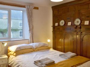 Postel nebo postele na pokoji v ubytování Lamont Cottage
