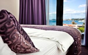 Letto o letti in una camera di Hotel Gala Split