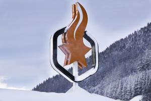 Raffl's St. Antoner Hof v zime