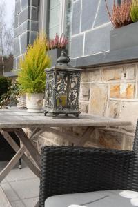 Balkón nebo terasa v ubytování B&B Maison Ruthier