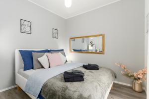 Posteľ alebo postele v izbe v ubytovaní Sweet & Spicy - Brand new apartment with balcony