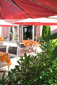 Posezení v ubytování Hotel Restaurant Le Coquelicot