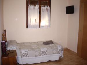 TV a/nebo společenská místnost v ubytování Hostal Abastos