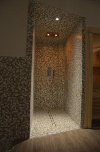 Vonios kambarys apgyvendinimo įstaigoje Hotel Blanchetti