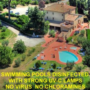 Bazén v ubytování Hotel Residence Villa Rioddi nebo v jeho okolí