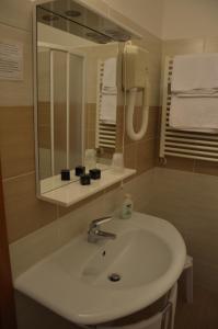 Vonios kambarys apgyvendinimo įstaigoje Hotel Blanchetti