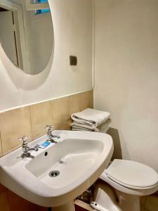 Koupelna v ubytování Motel ZAVA