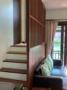 Posezení v ubytování บ้านธานี (BAAN THANI)