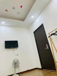 TV a/nebo společenská místnost v ubytování Duy Thanh hotel