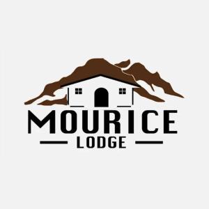 um logótipo para um alojamento de turismo selvagem em Mourice Lodge em Sterkspruit