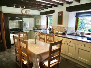 Kjøkken eller kjøkkenkrok på Mews Cottage