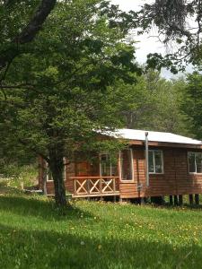 Κήπος έξω από το Cabaña Turismo EL SUSURRO