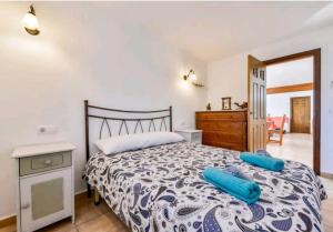 Posteľ alebo postele v izbe v ubytovaní Casa de vacaciones