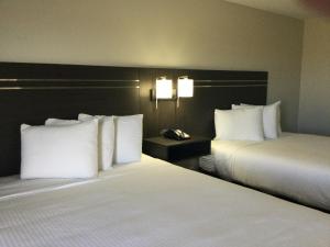 Postel nebo postele na pokoji v ubytování Americas Best inn