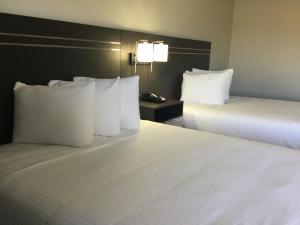 Postel nebo postele na pokoji v ubytování Americas Best inn