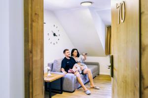 Posezení v ubytování Bylo Nebylo apartmány + 37 fotografií
