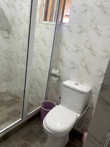 Koupelna v ubytování Beautiful 2Br Apt in Ogba, Ikeja, Lagos