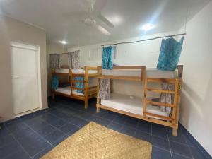 Postel nebo postele na pokoji v ubytování Barco Verde Hostel