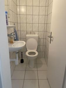 Vonios kambarys apgyvendinimo įstaigoje bernhard's logis