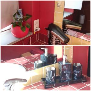 Kuchyň nebo kuchyňský kout v ubytování Studio Non Fumeur 38m2 calme, confort, ascenseur
