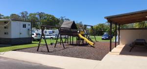 Laste mänguala majutusasutuses Sunset Caravan Park Woolgoolga