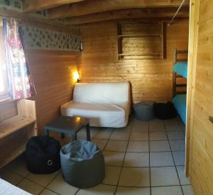 Posedenie v ubytovaní Chalet le Cordé: appartement