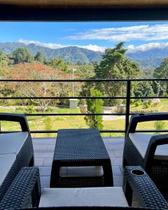 Balcon ou terrasse dans l'établissement Risco de Hugo