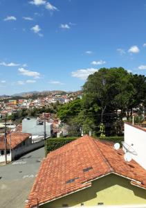 a view from the roof of a building at Recanto Vovô João in Cunha